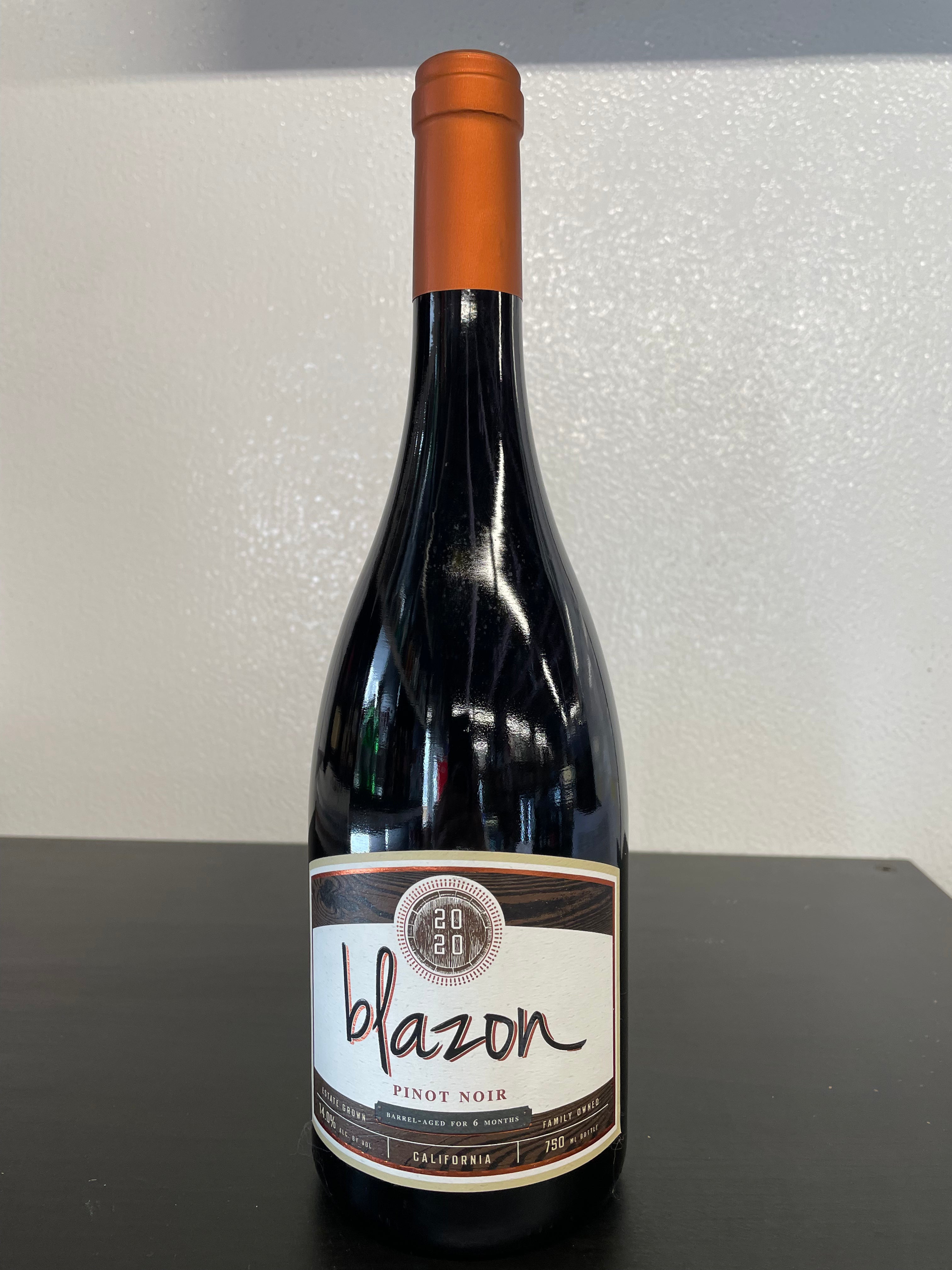 BLAZON PINOT NOIR 750ML