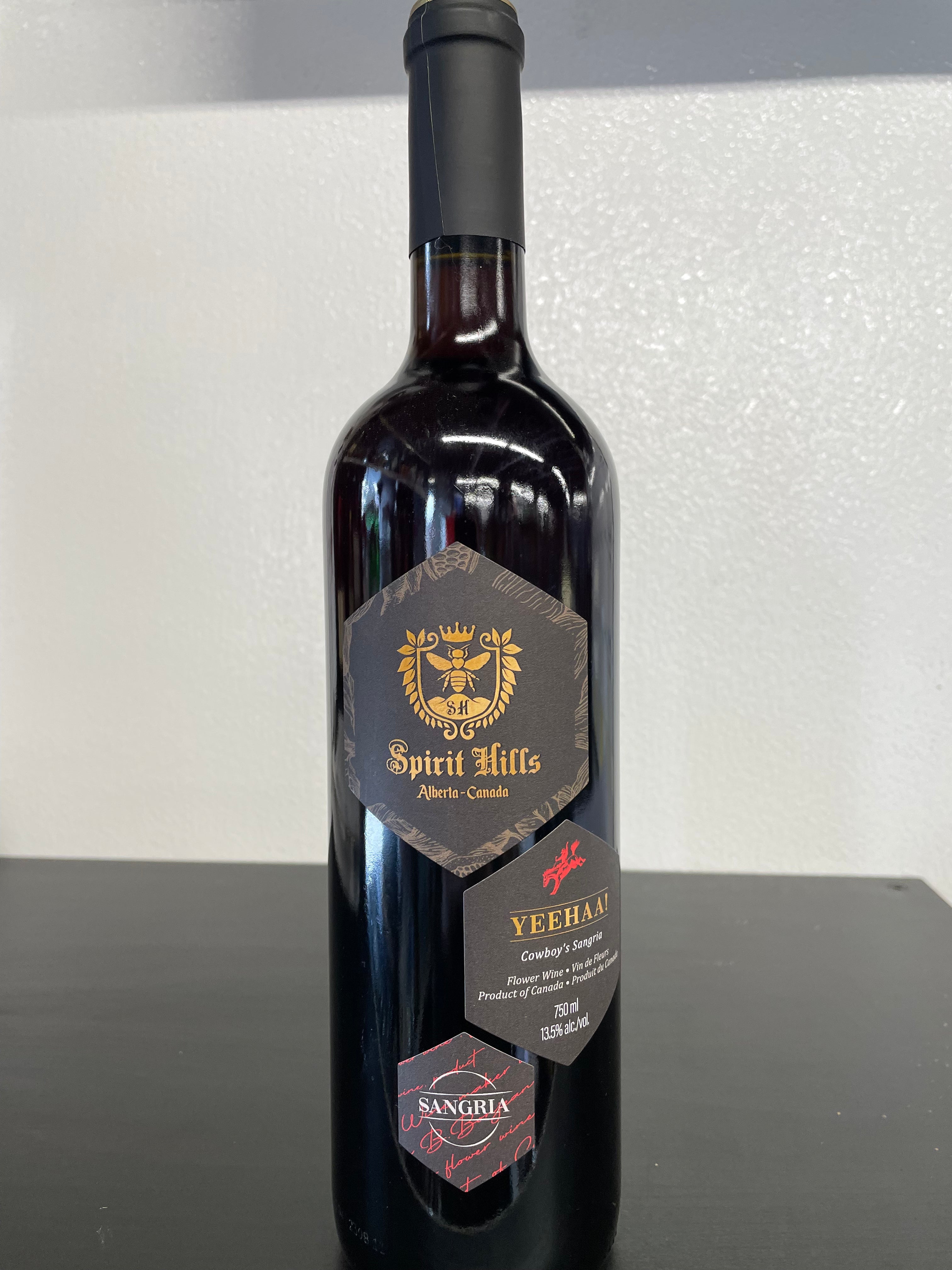 SPIRIT HILLS YEEHAA! SANGRIA MEAD WINE 750ML